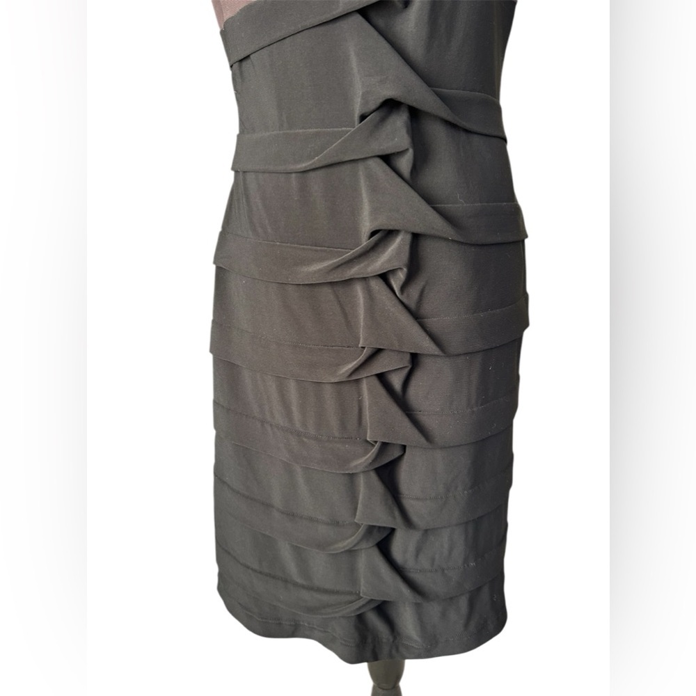 Adrianna Papell fitted midi length career wear dress size 8 - Picture 3 of 9